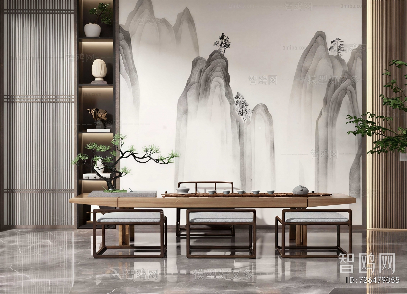New Chinese Style Tea House