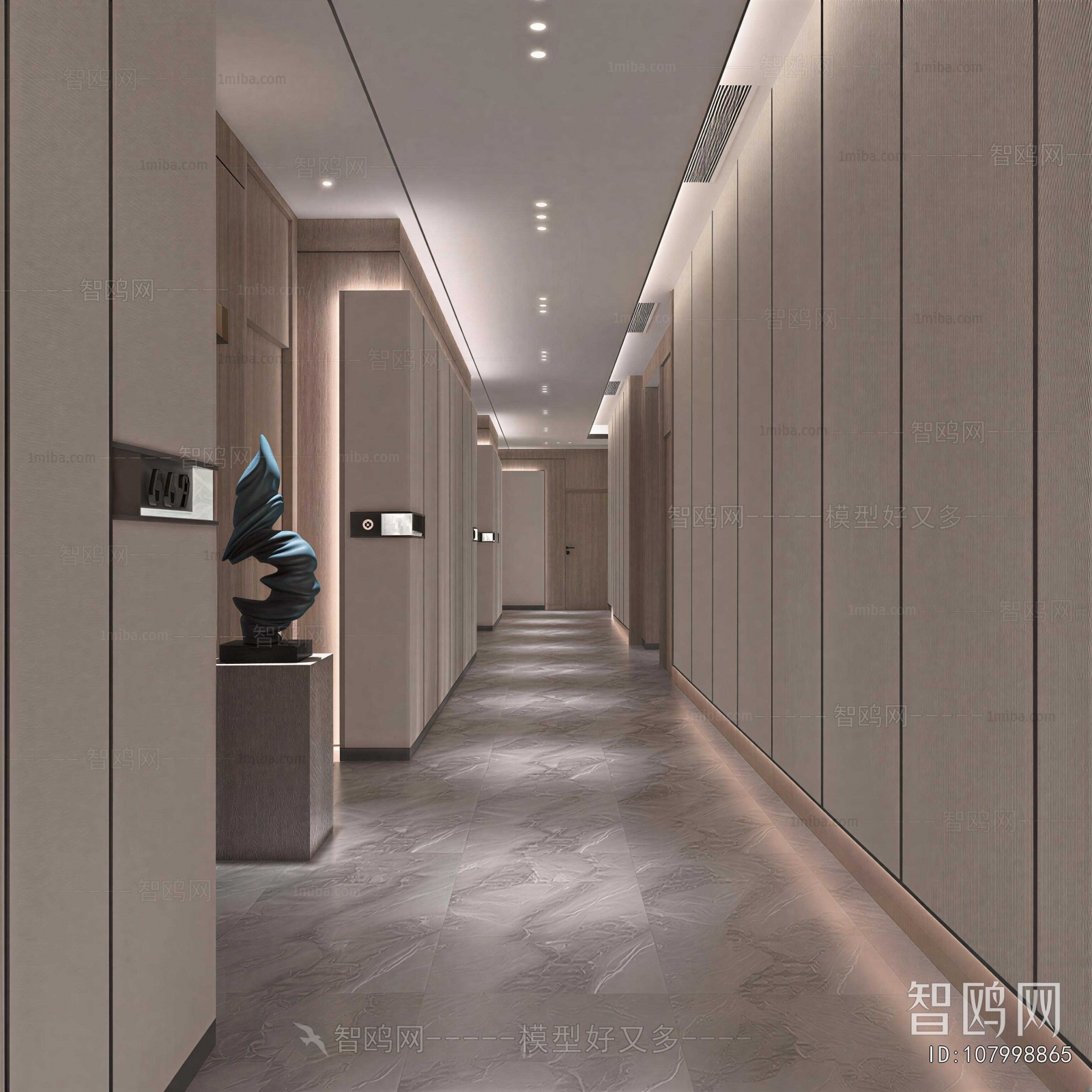 New Chinese Style Corridor