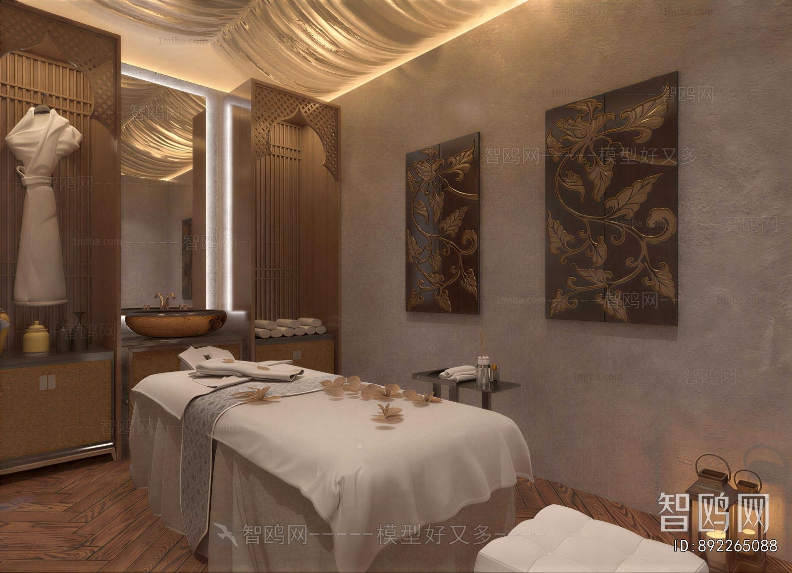 Southeast Asian Style SPA Foot Bath