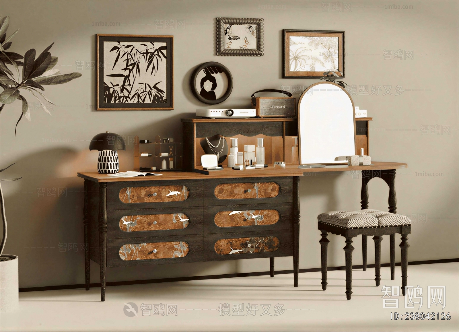 New Chinese Style Dresser