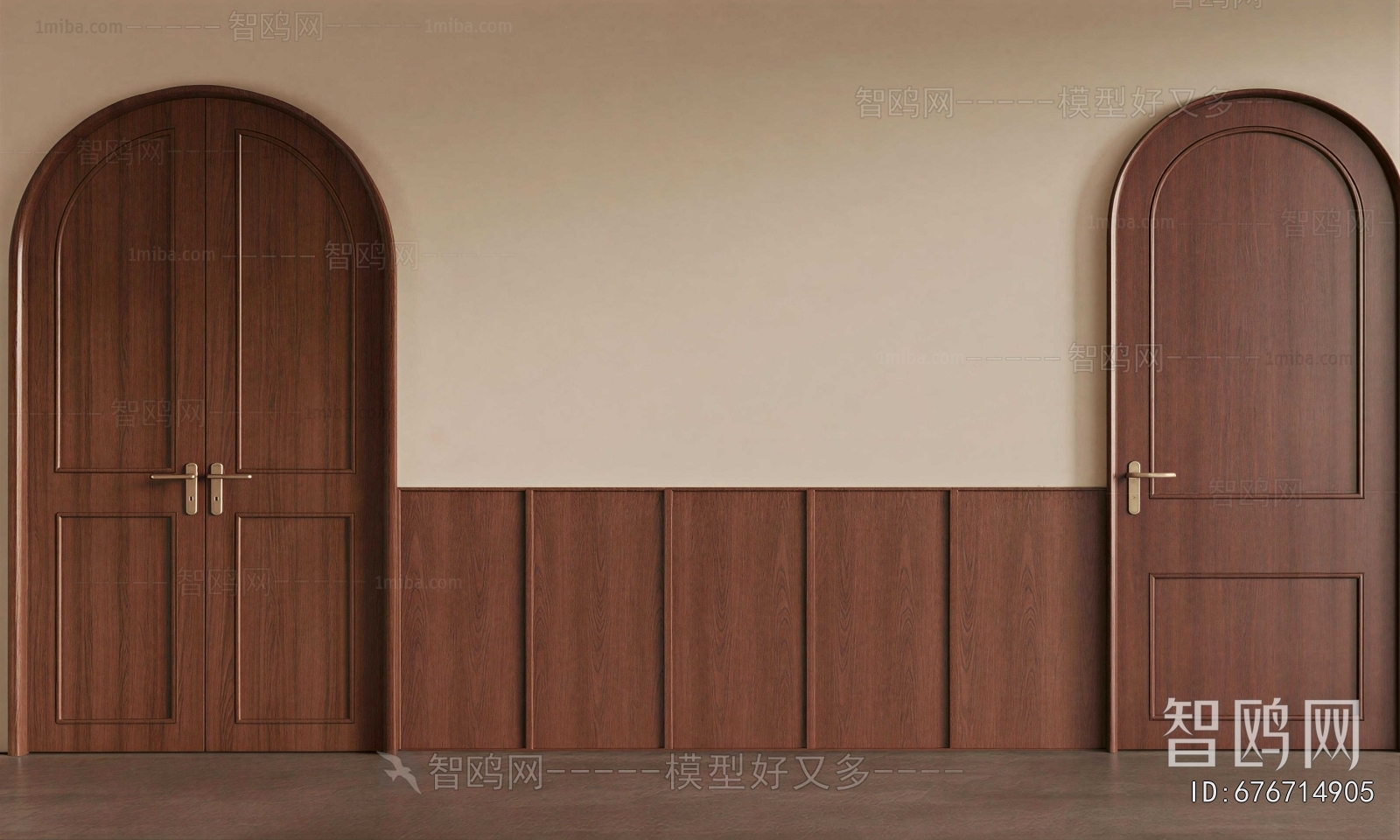 French Style Single Door