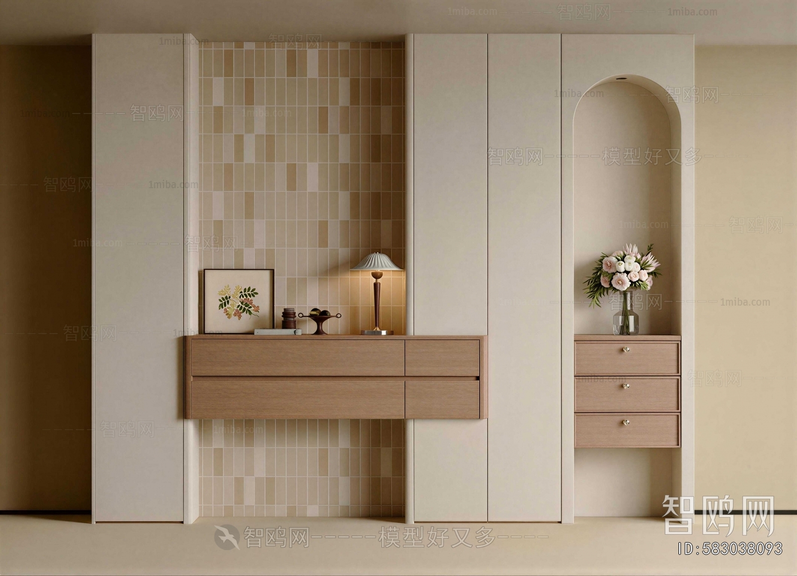 Modern Shoe Cabinet