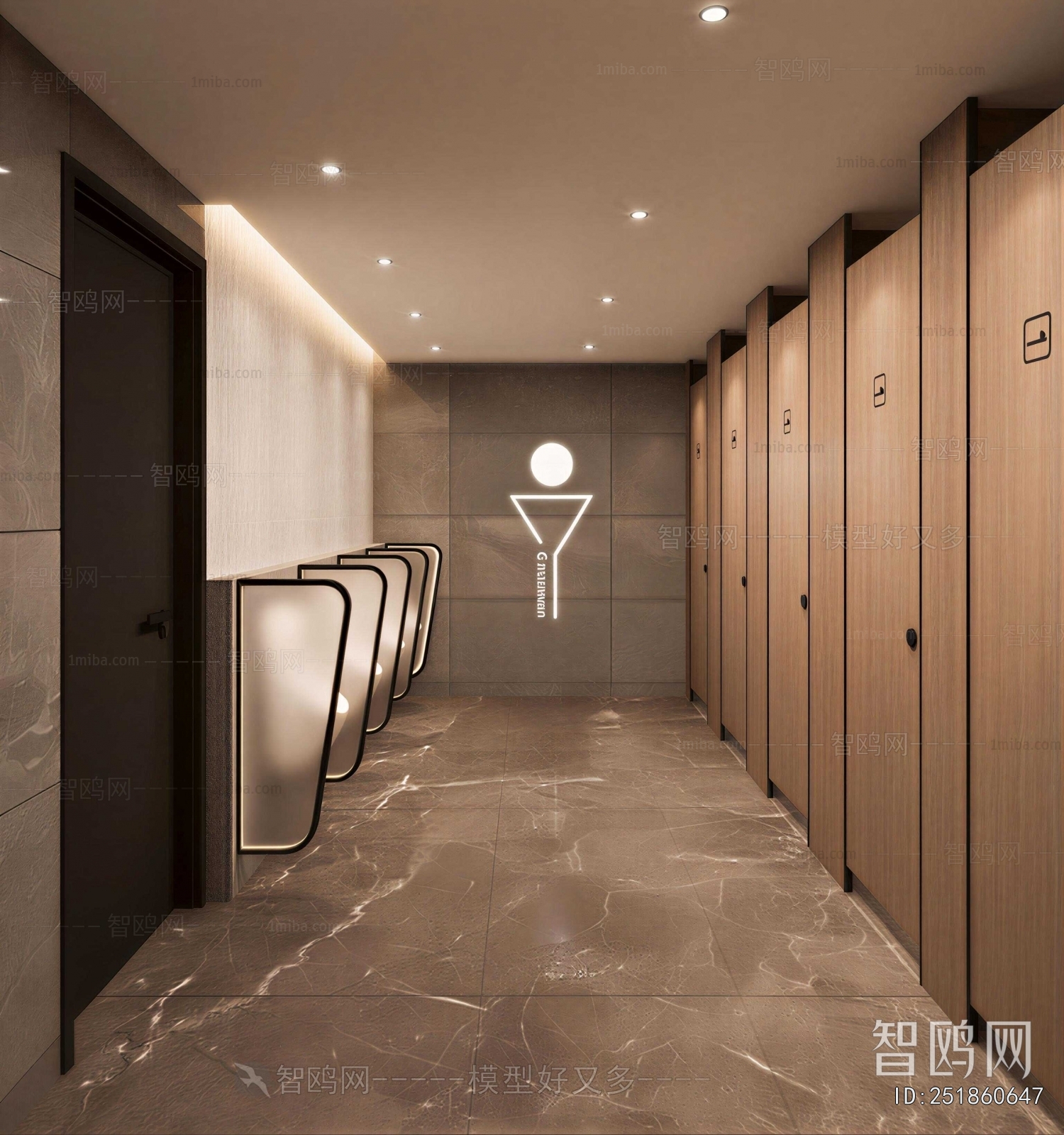 Modern Public Toilet