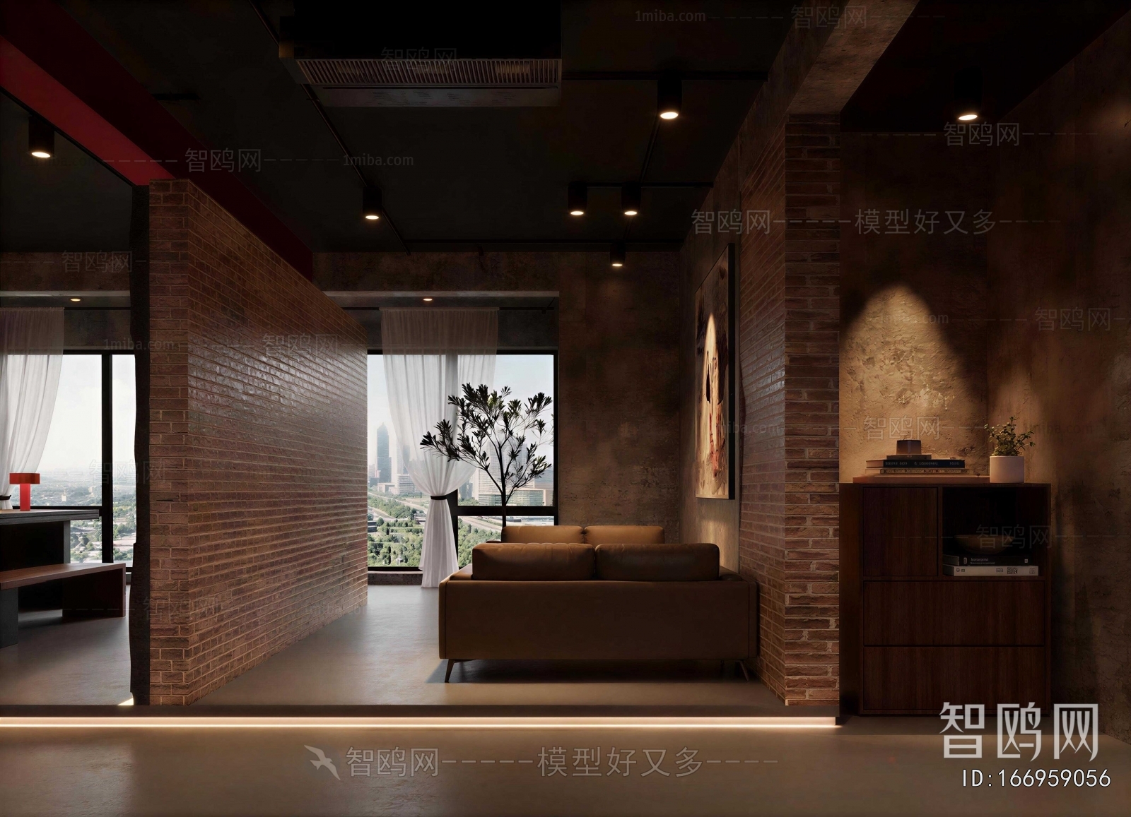 Industrial Style A Living Room