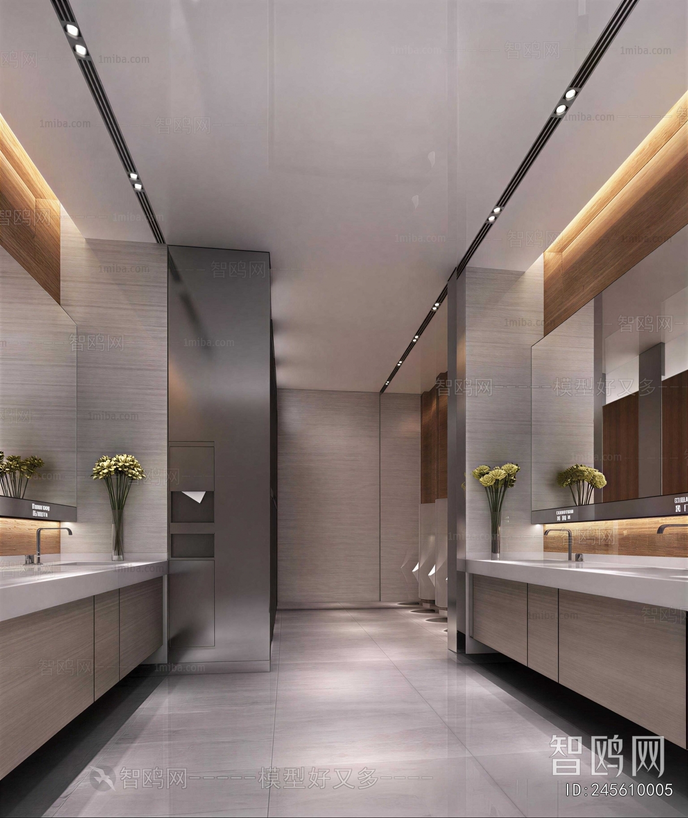 Modern Public Toilet