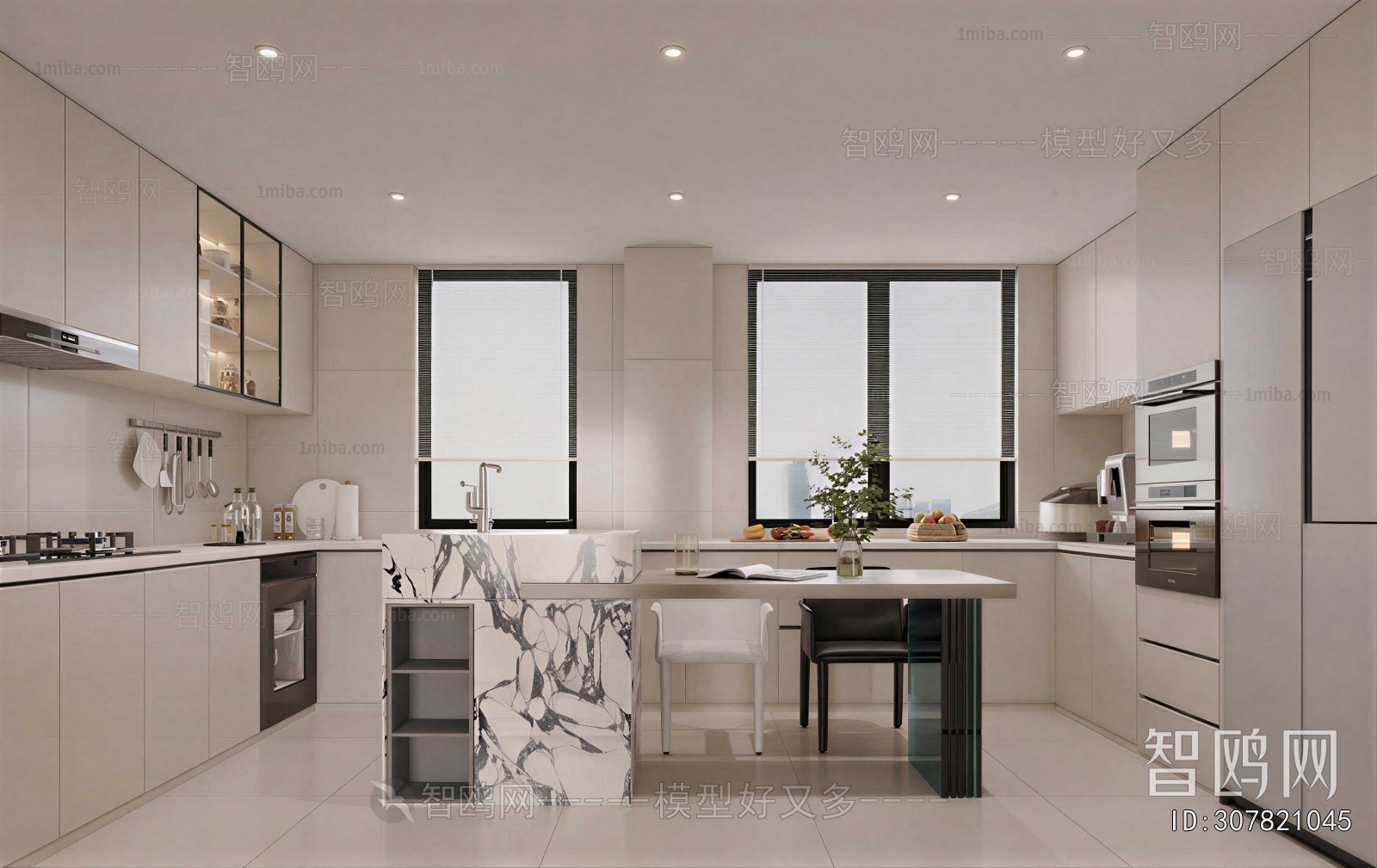 Modern Open Kitchen