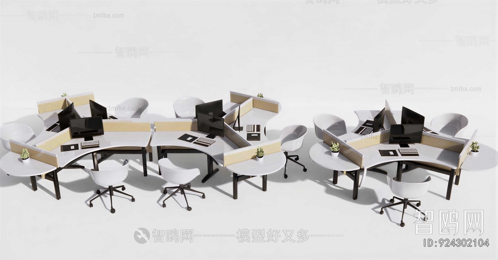 Modern Office Desk And Chair