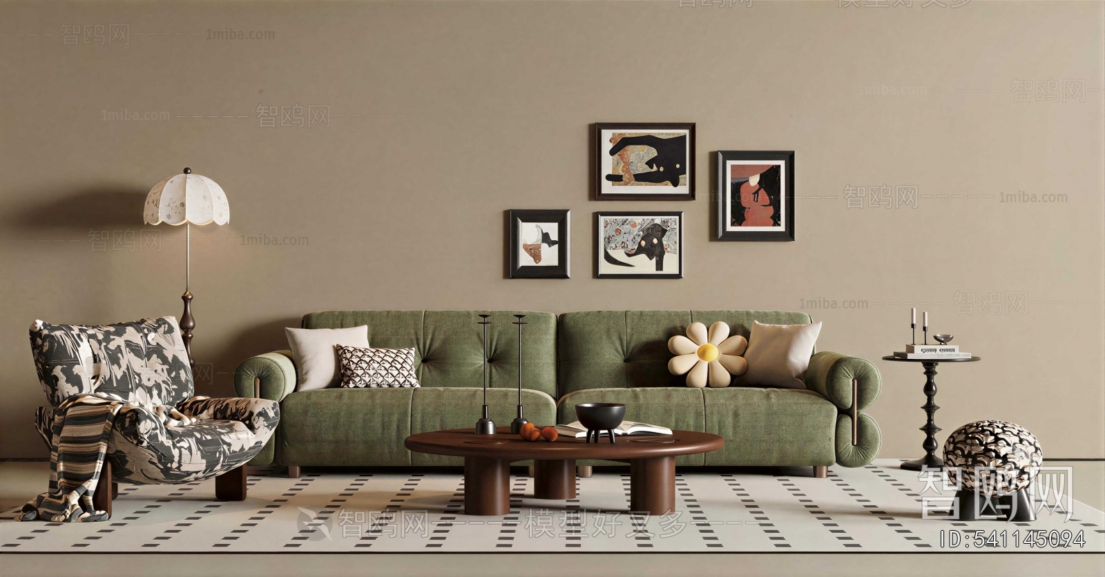 Modern Sofa Combination