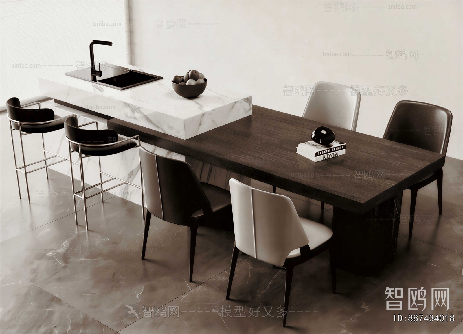 Modern Dining Table And Chairs