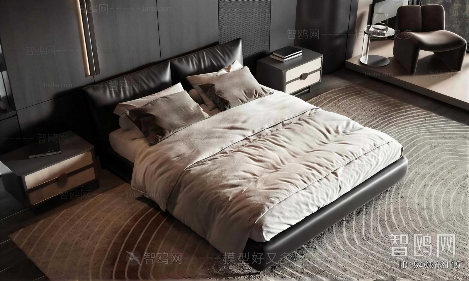 Modern Double Bed