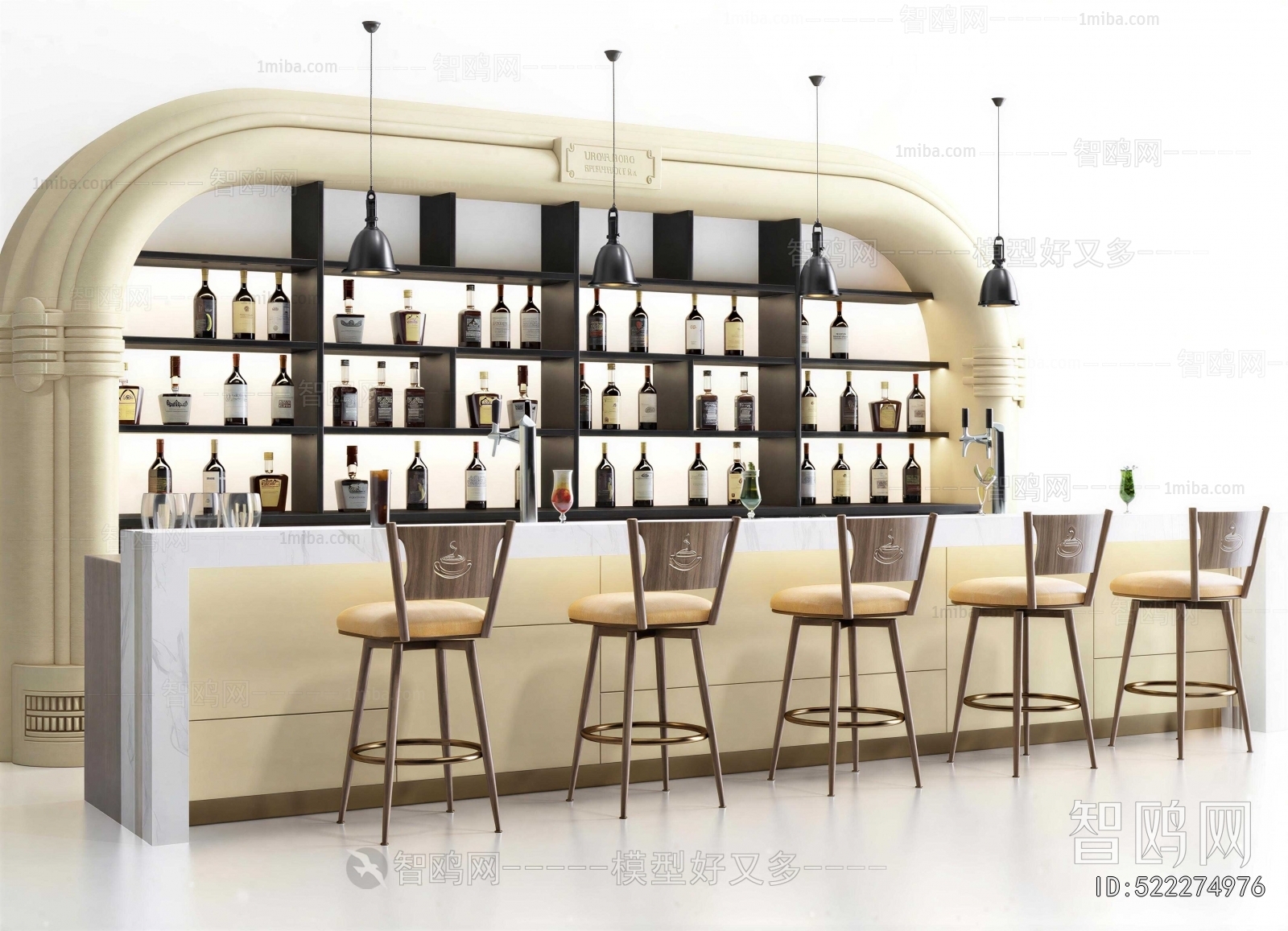 Modern Counter Bar