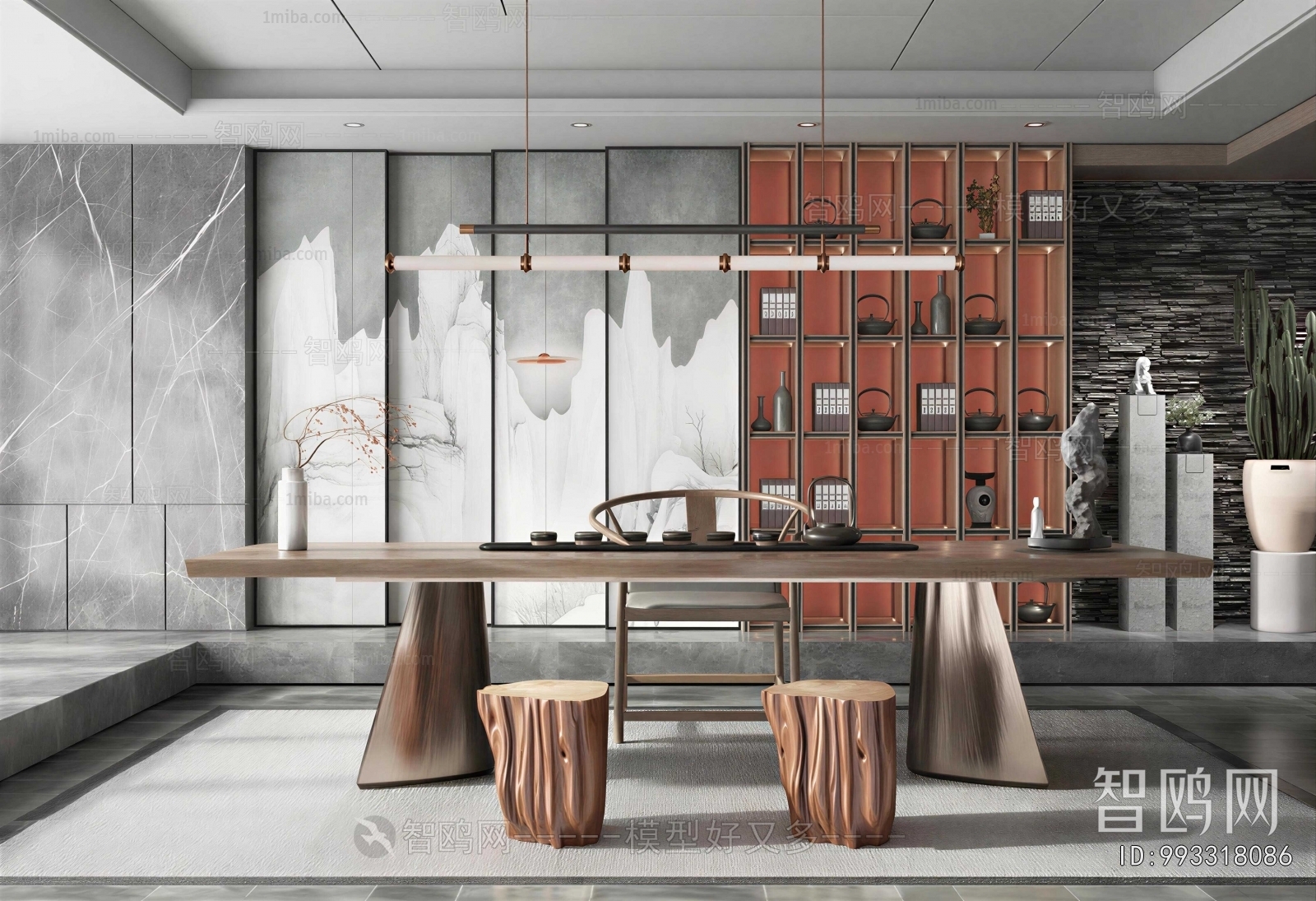 New Chinese Style Tea House