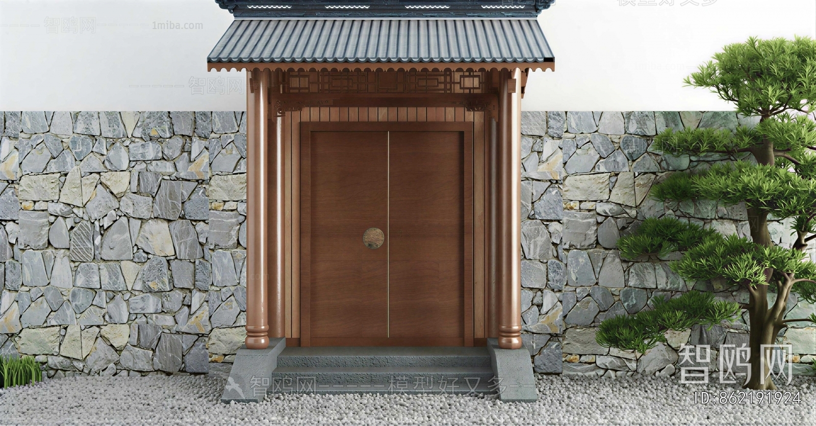 New Chinese Style Facade Element