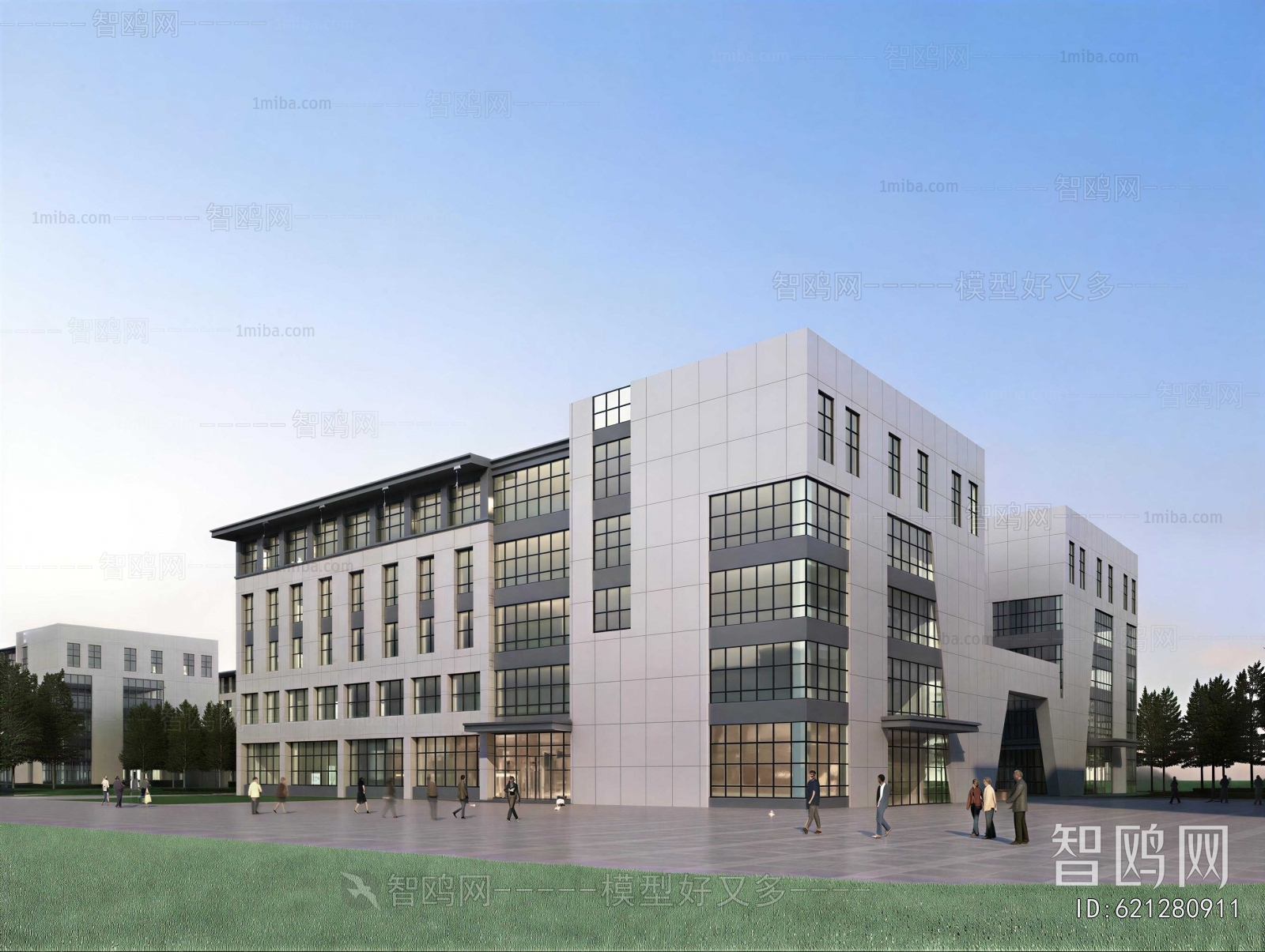 Modern Appearance Of Commercial Building