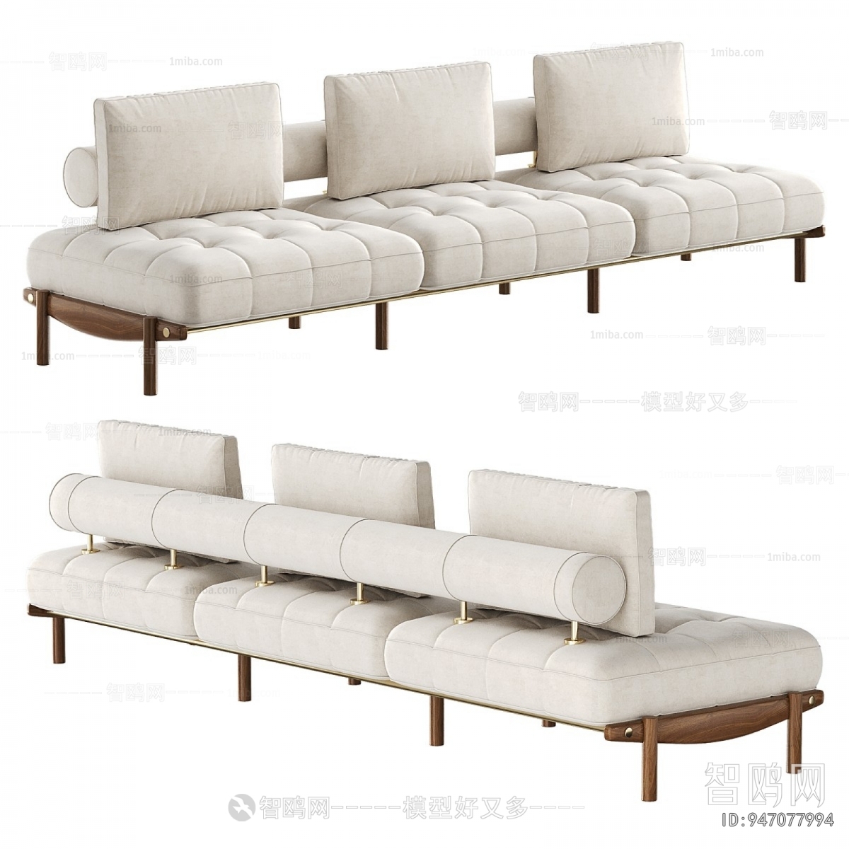 Modern Three-seat Sofa