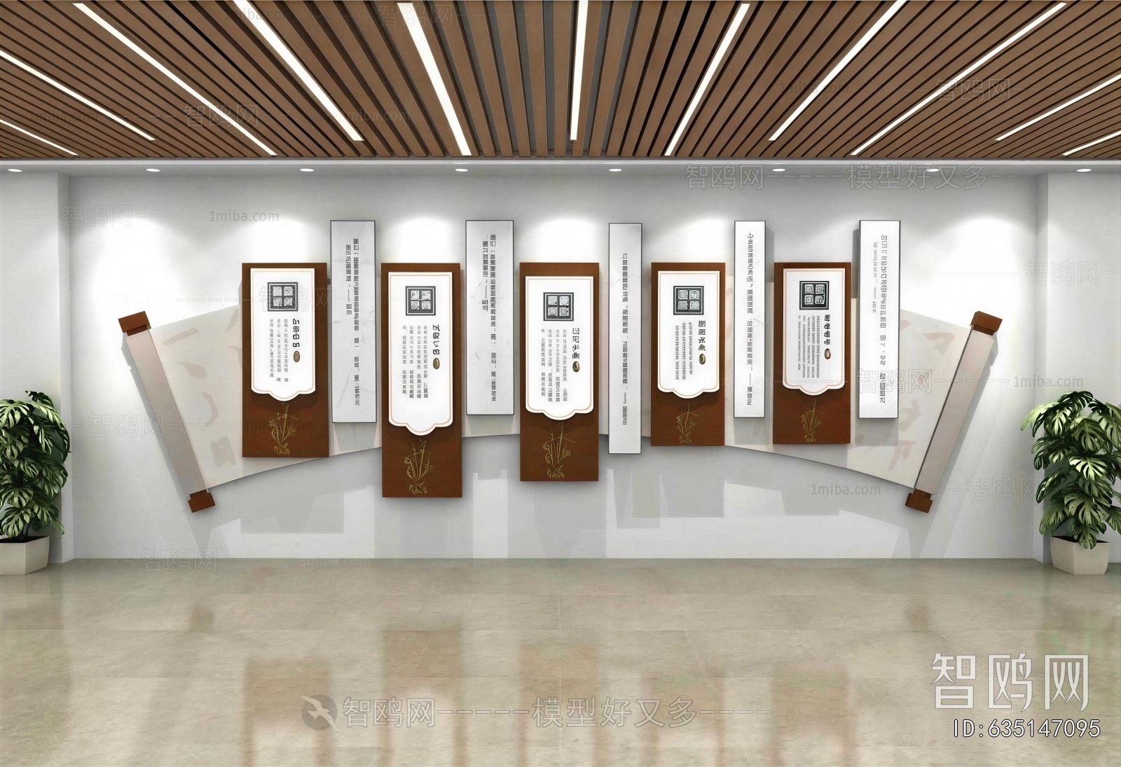 New Chinese Style Exhibition Hall