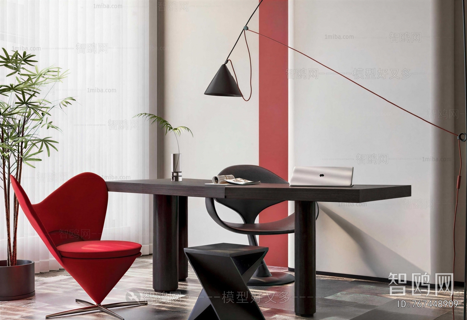 Modern Computer Desk And Chair