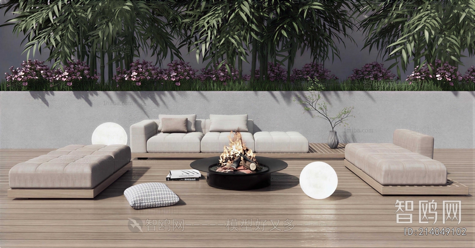 Wabi-sabi Style Terrace