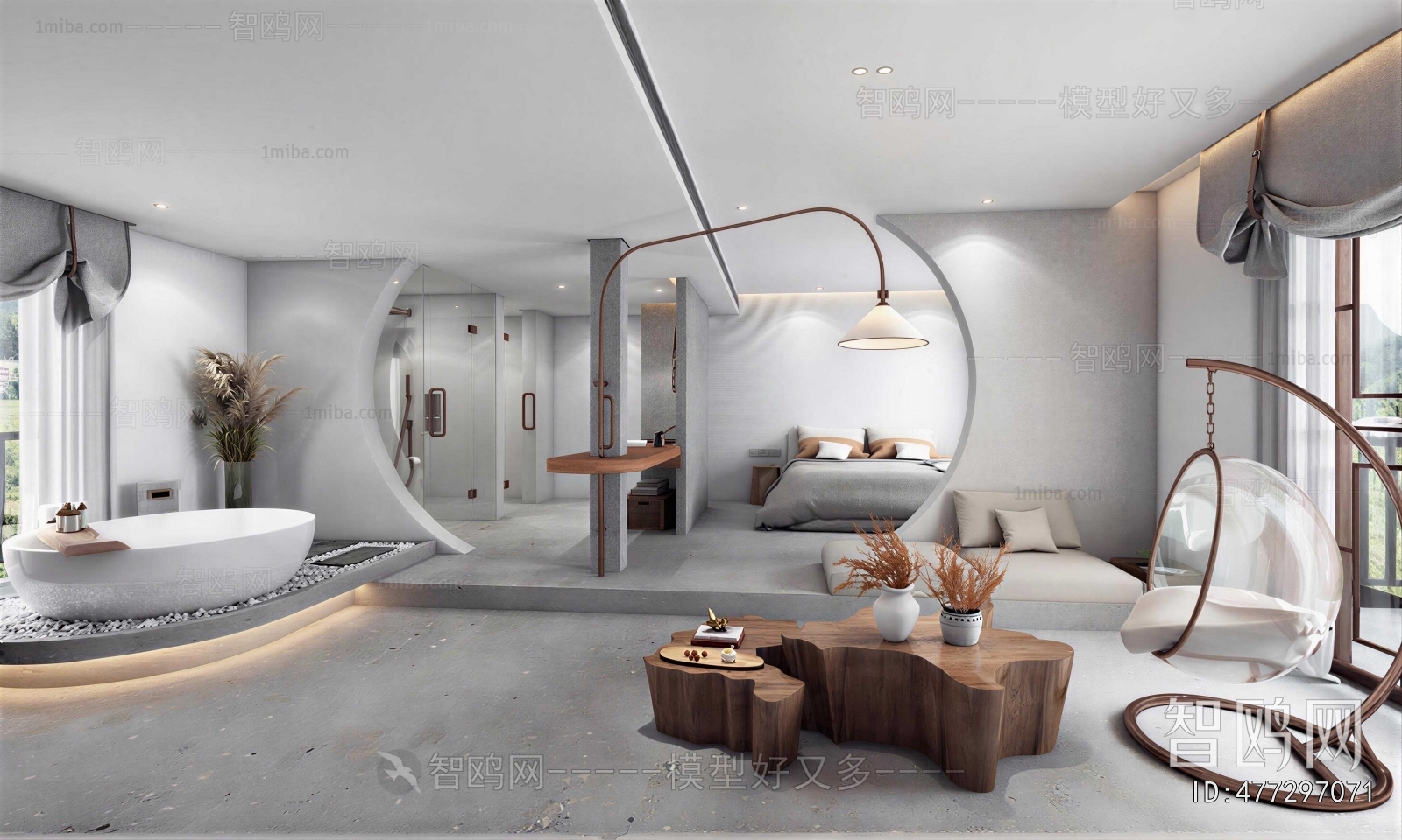 New Chinese Style Guest Room