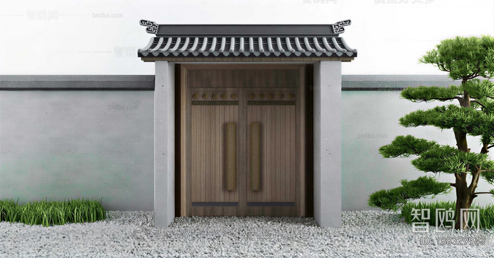 New Chinese Style Facade Element