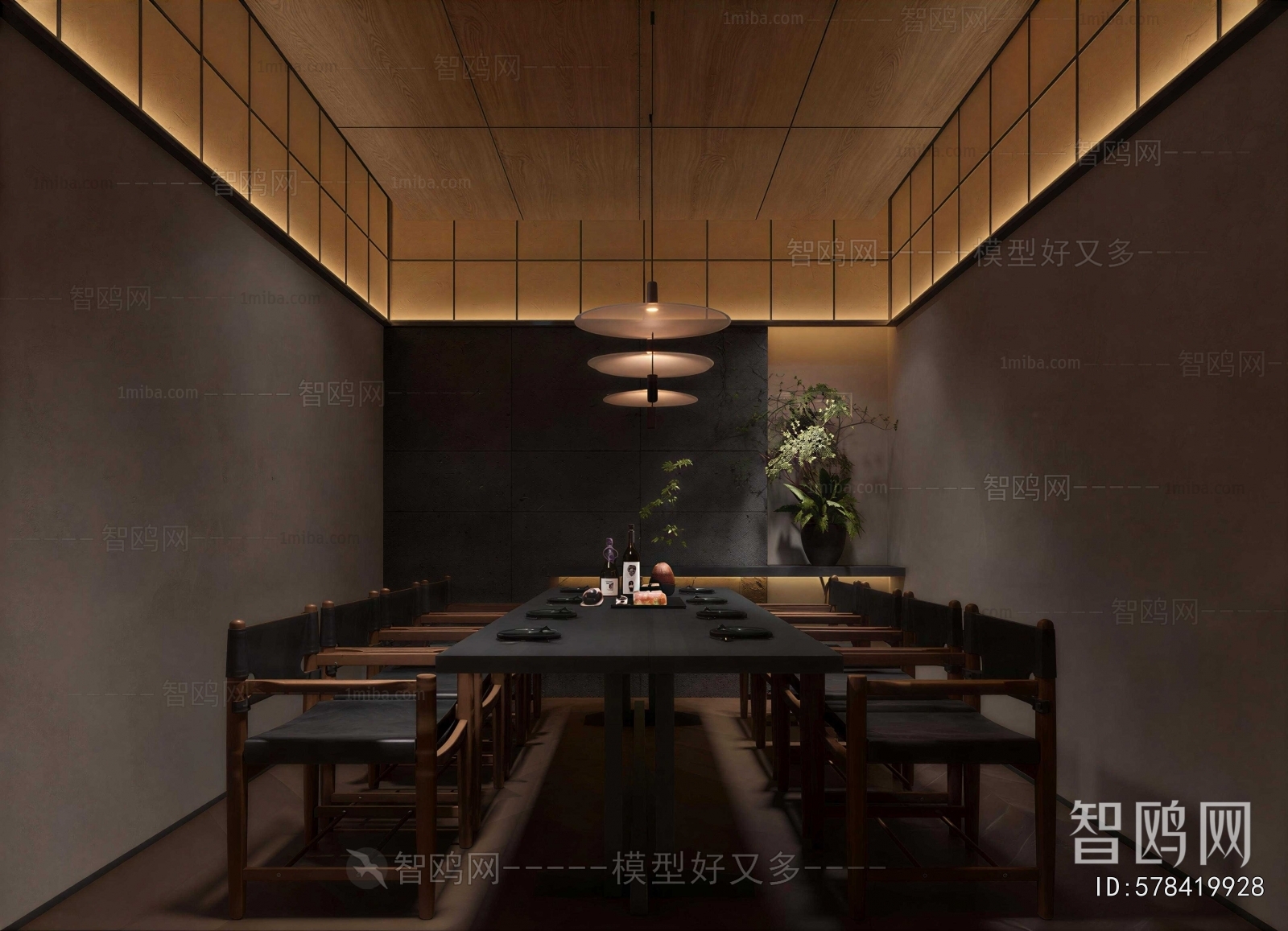Japanese Style Restaurant Box