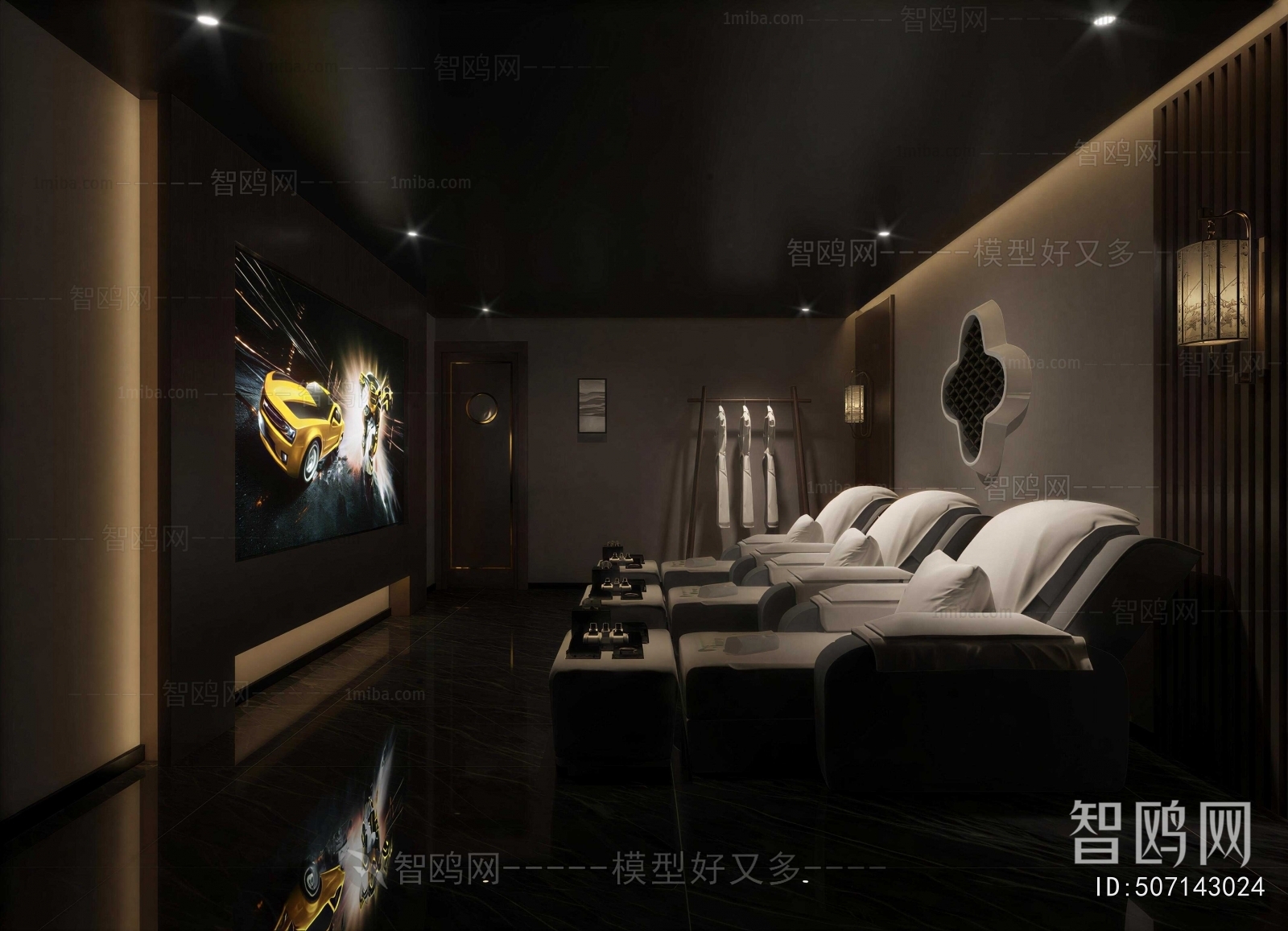 New Chinese Style SPA Foot Bath