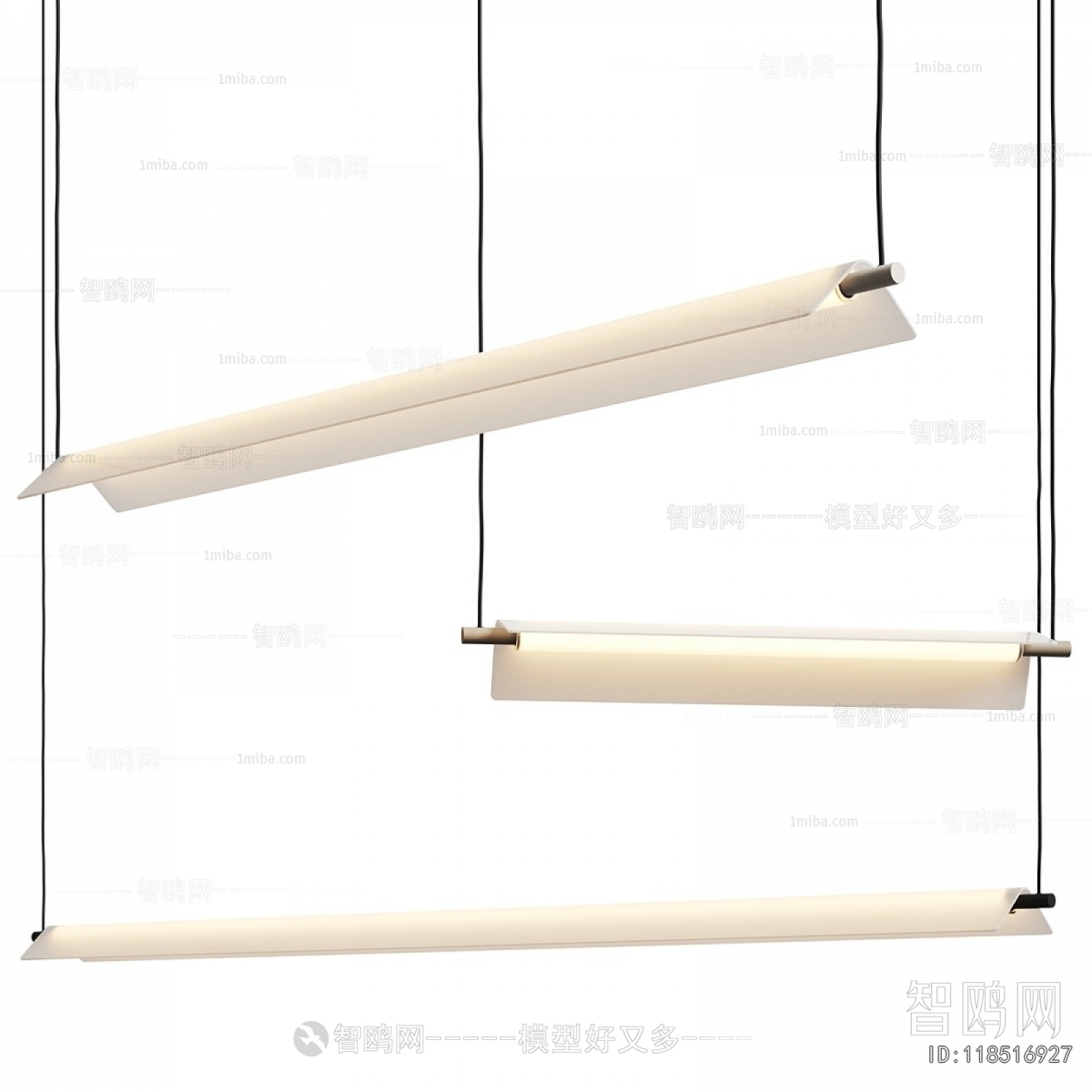Modern Long Chandelier