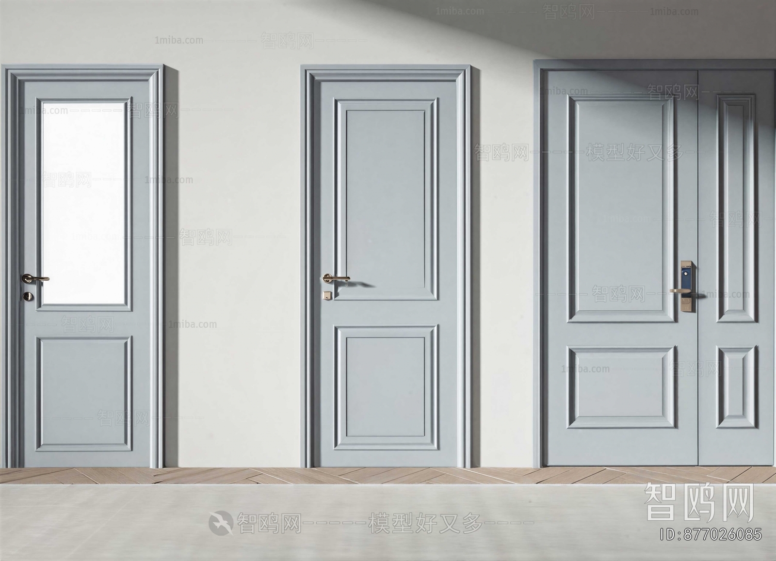 Modern Single Door