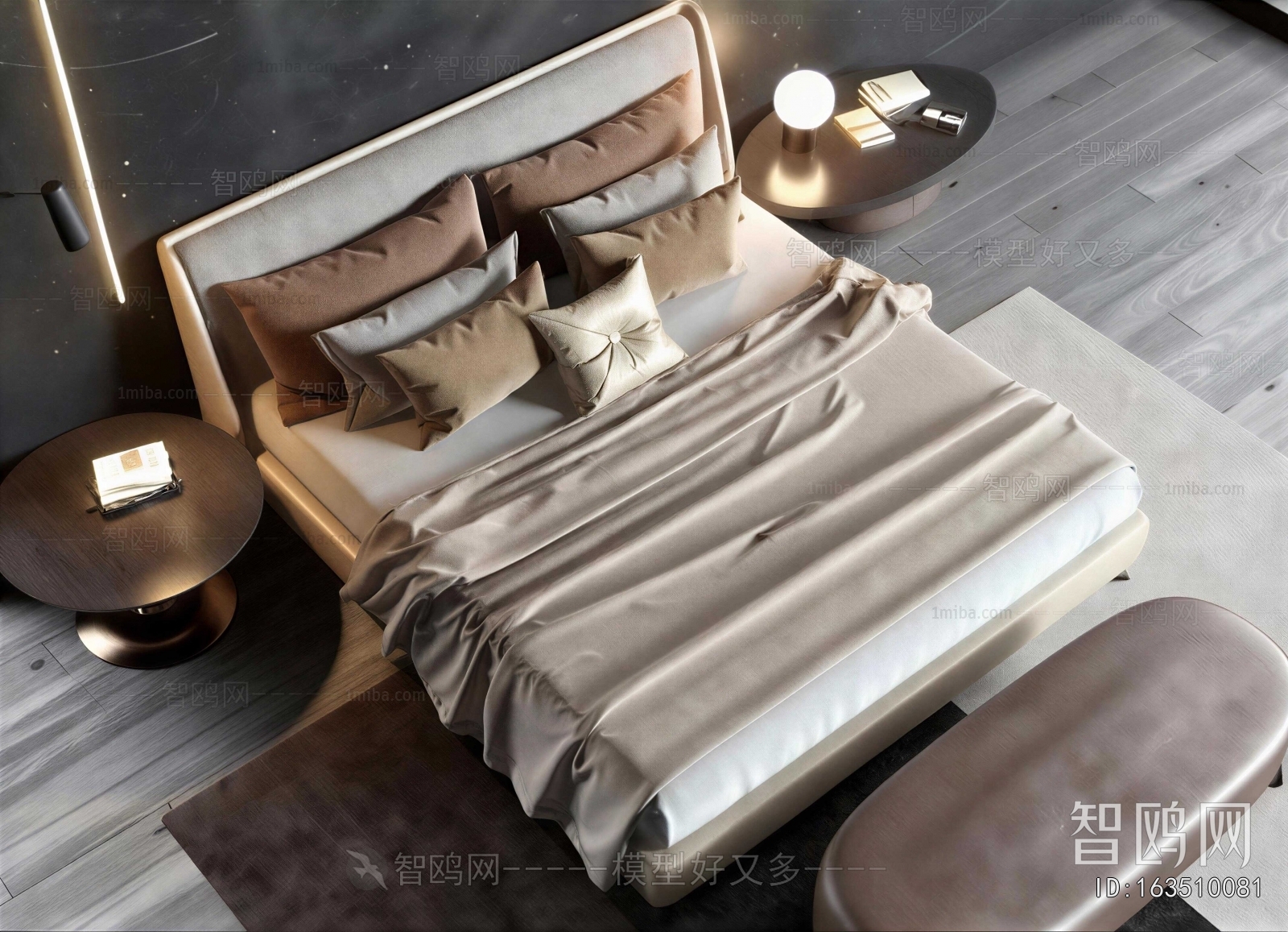 Modern Double Bed