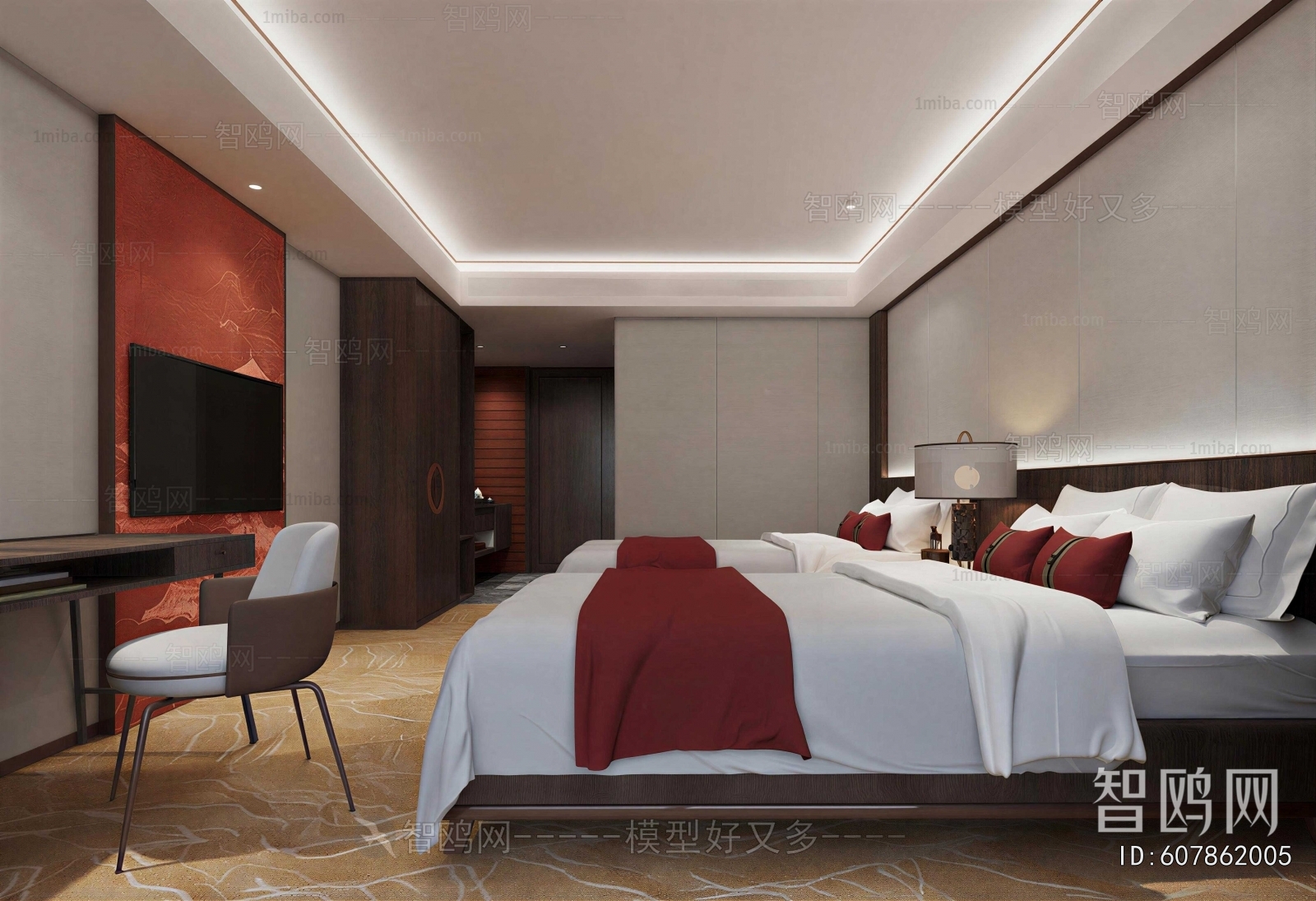 New Chinese Style Guest Room