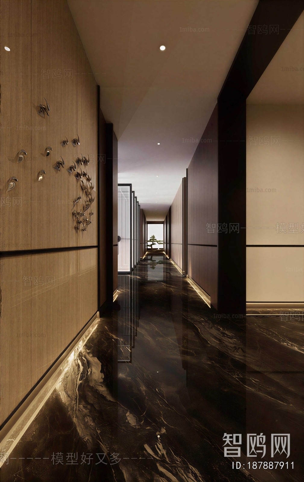 New Chinese Style Corridor