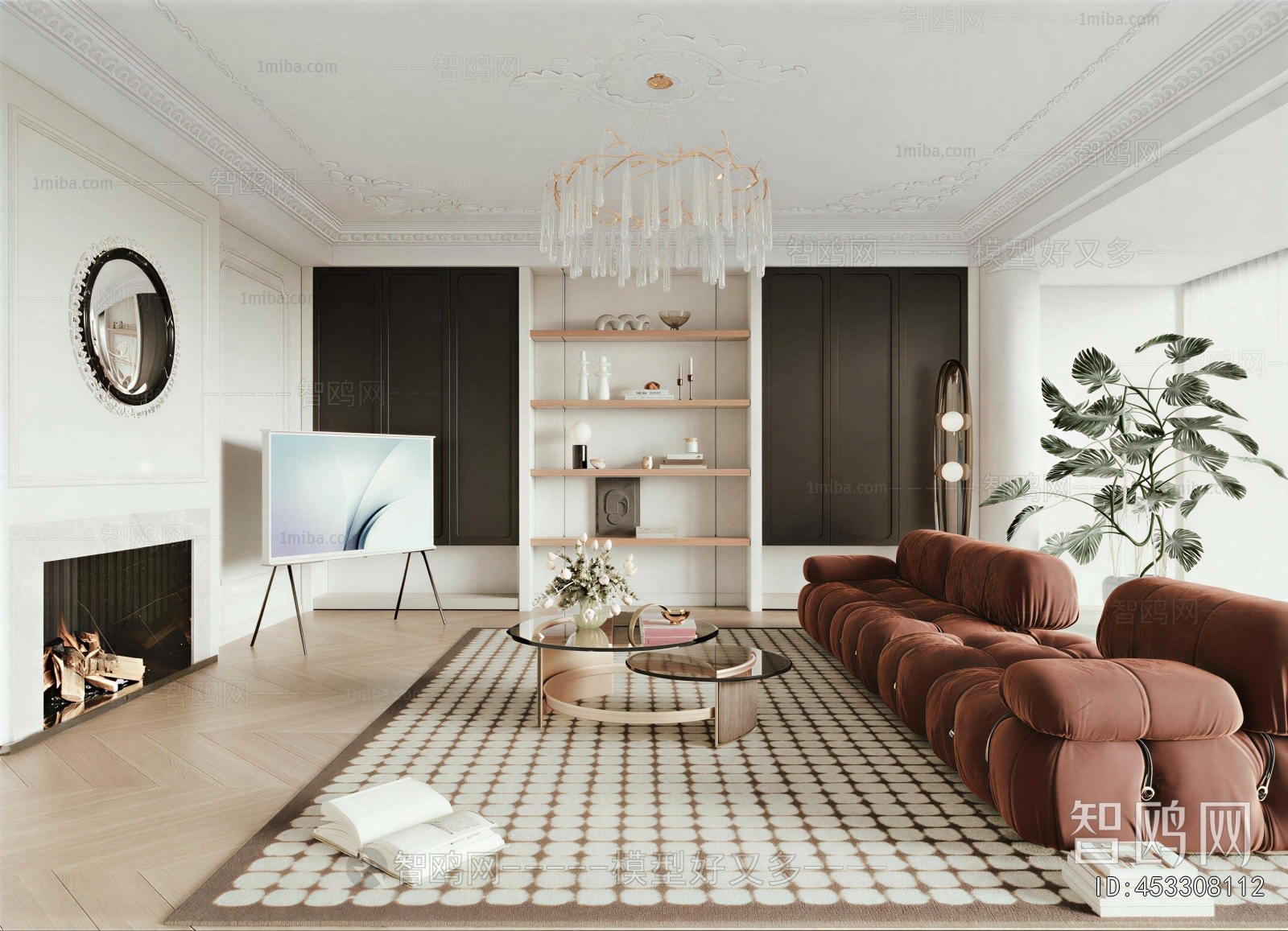 French Style A Living Room