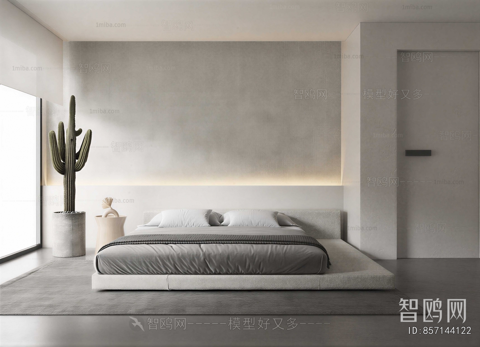 Wabi-sabi Style Bedroom
