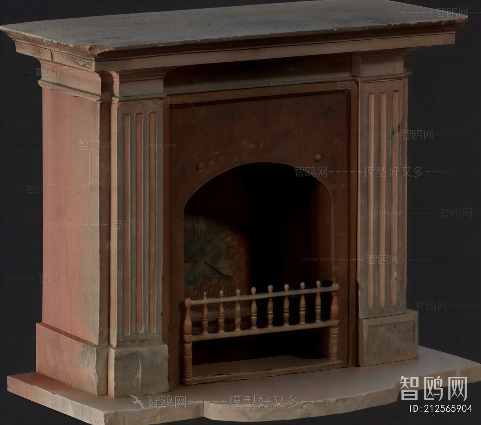 European Style Fireplace