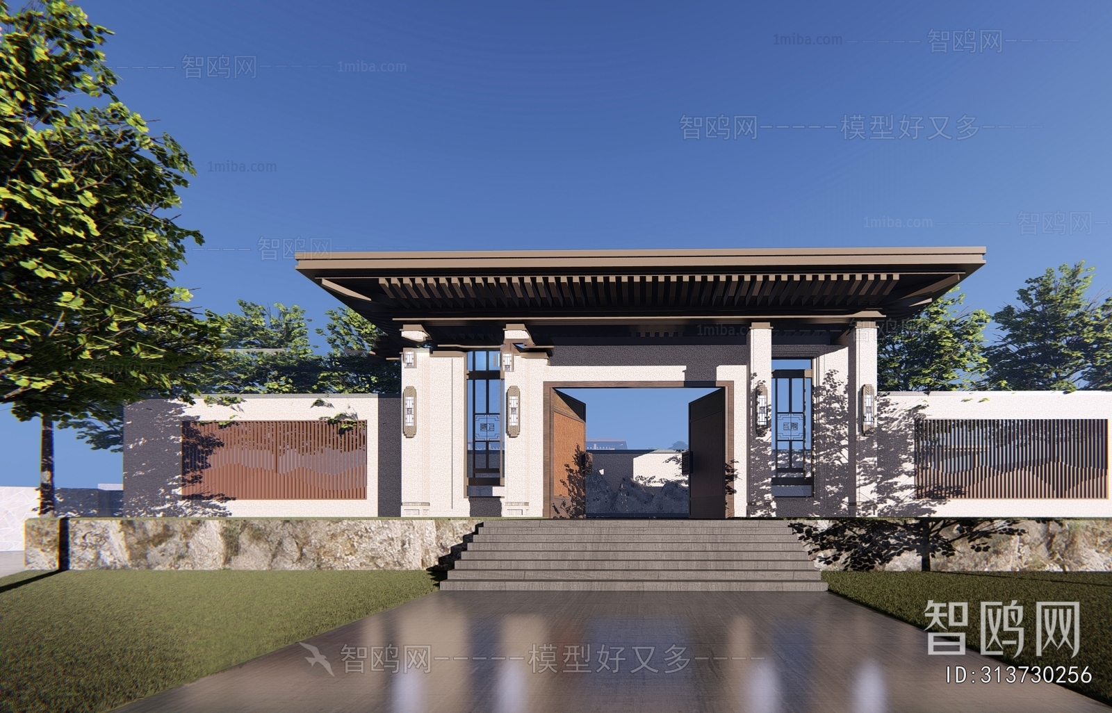 New Chinese Style Residential Building