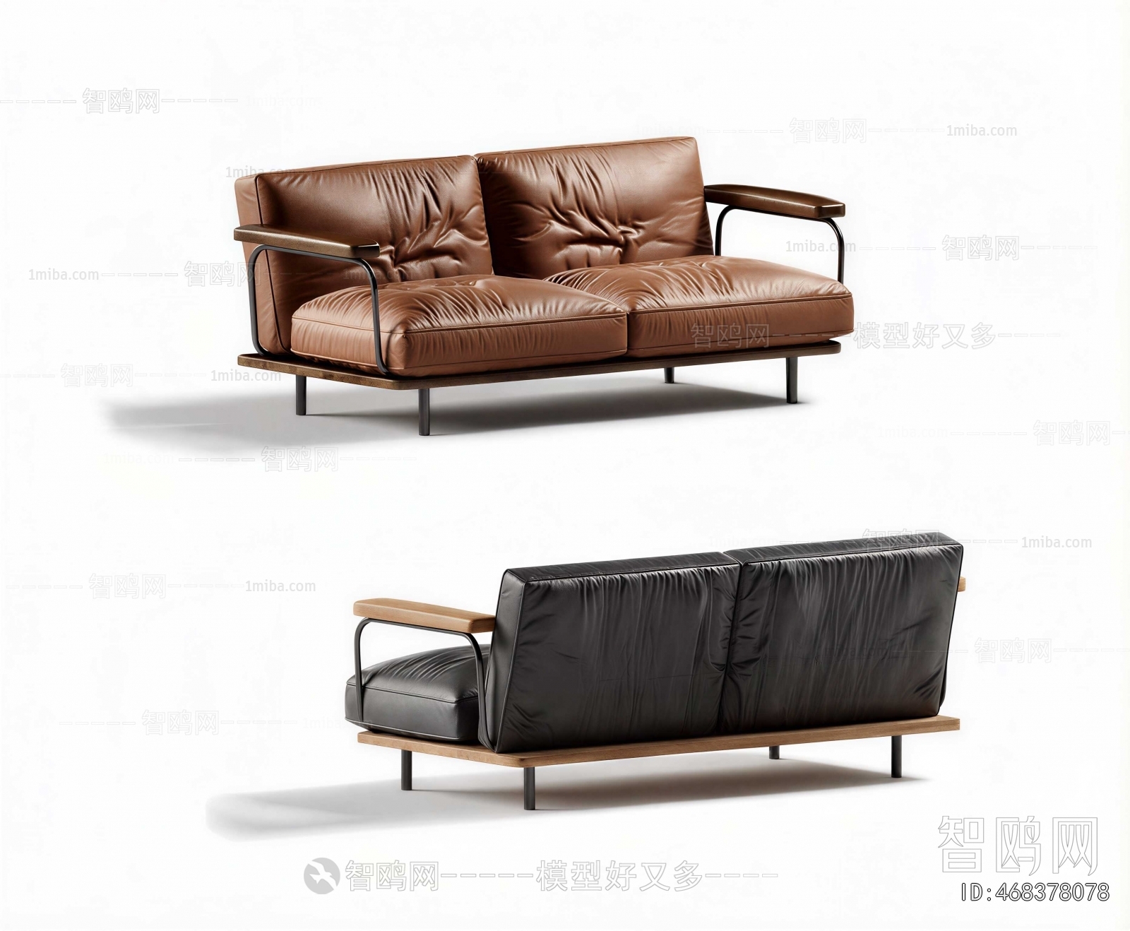 Industrial Style A Sofa For Two