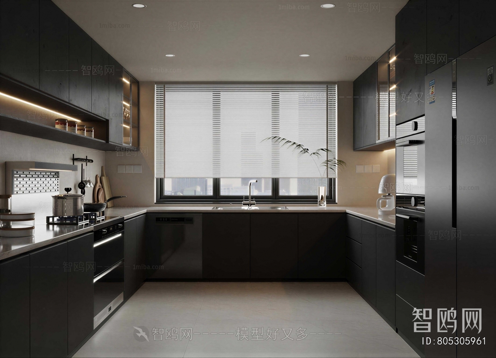 Modern The Kitchen