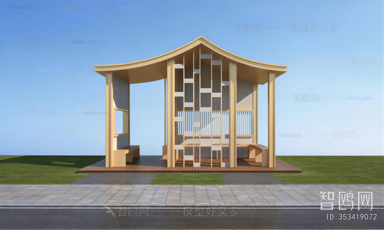 New Chinese Style Pavilion