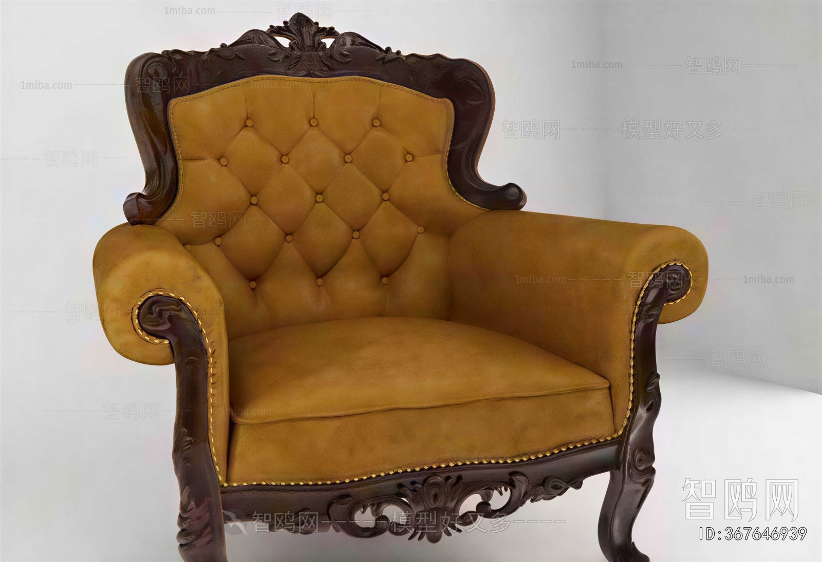 European Style Single Sofa