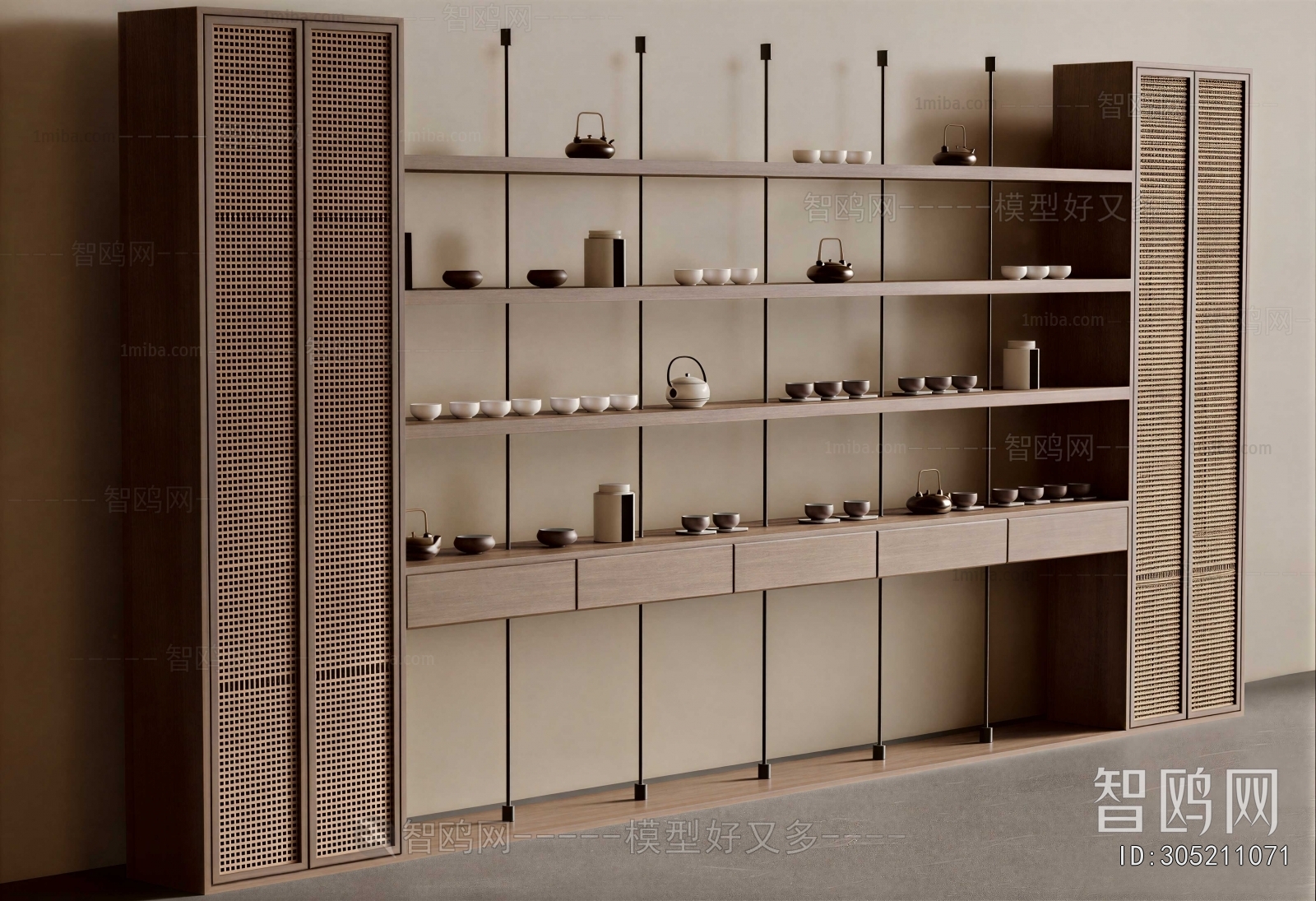 New Chinese Style Shelving