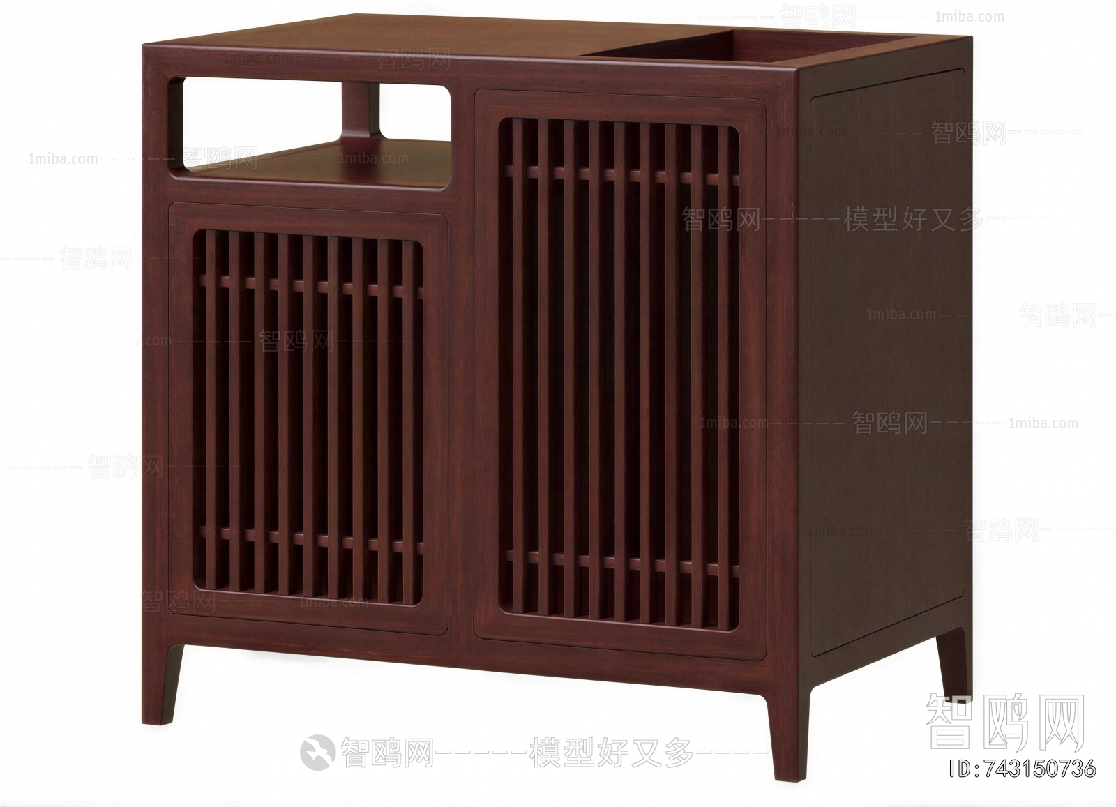 New Chinese Style Side Cabinet