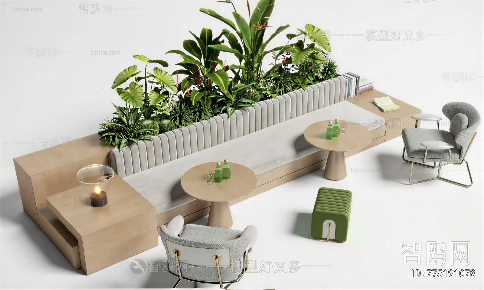 Modern Card Seat Sofa