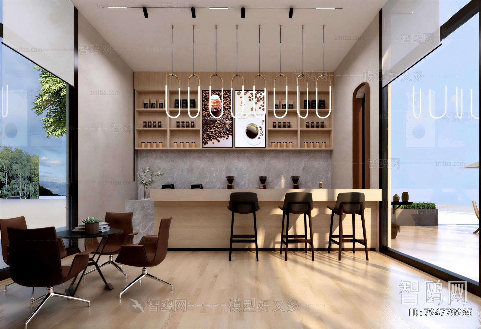 Modern Cafe