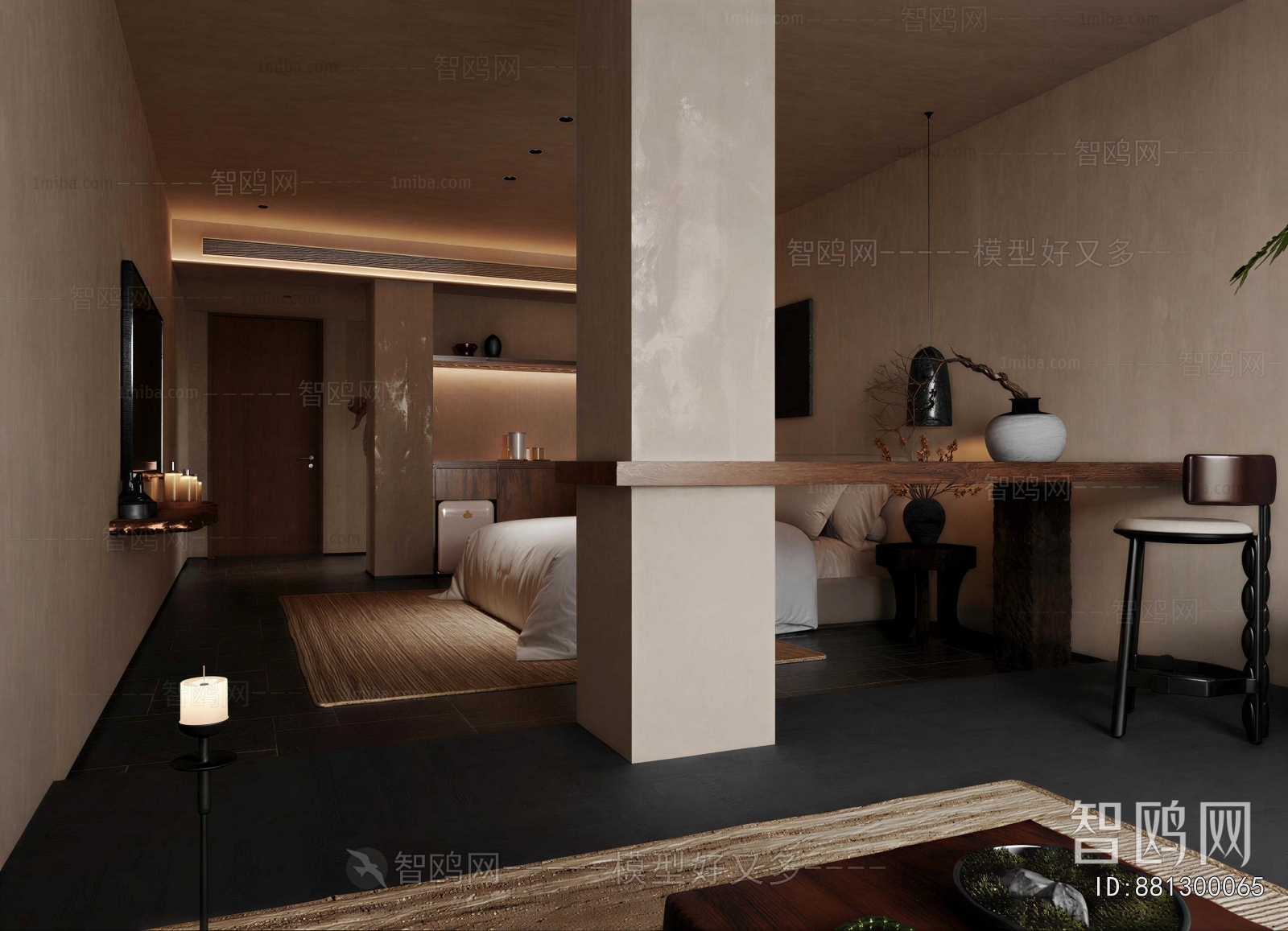 Wabi-sabi Style Residential Hostel