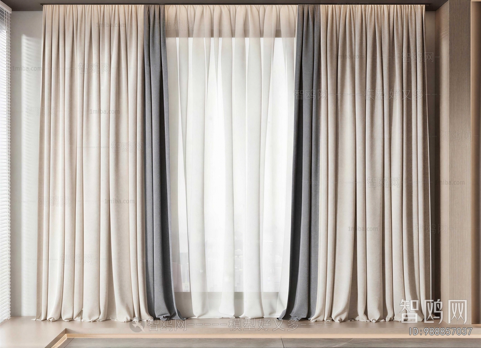Modern The Curtain