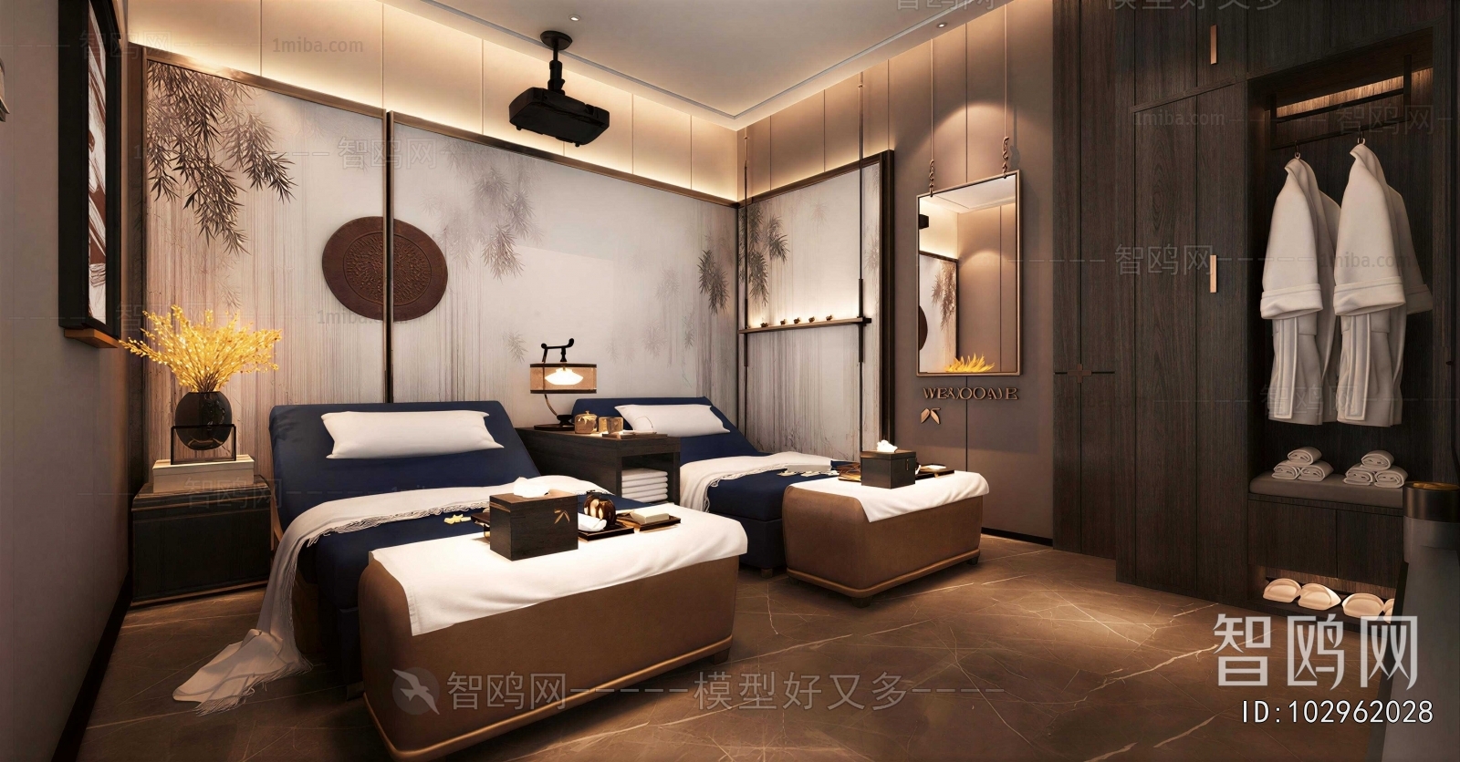 New Chinese Style SPA Foot Bath