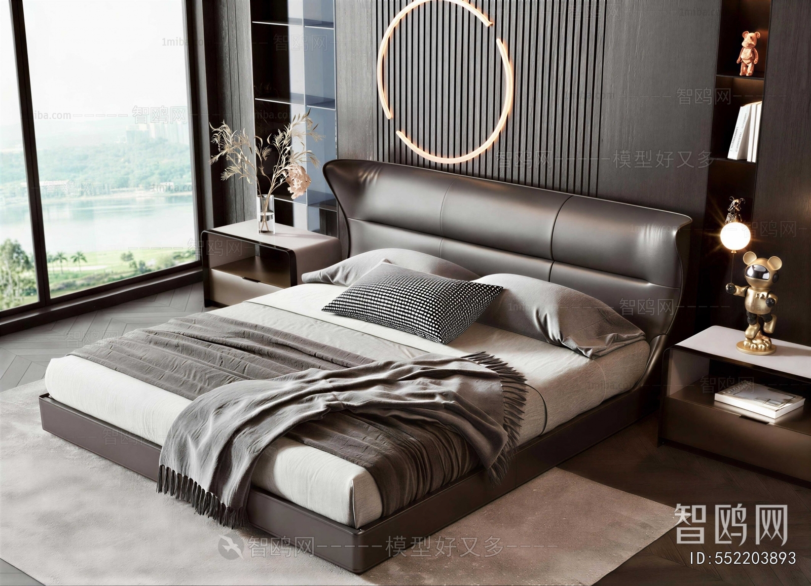 Modern Double Bed