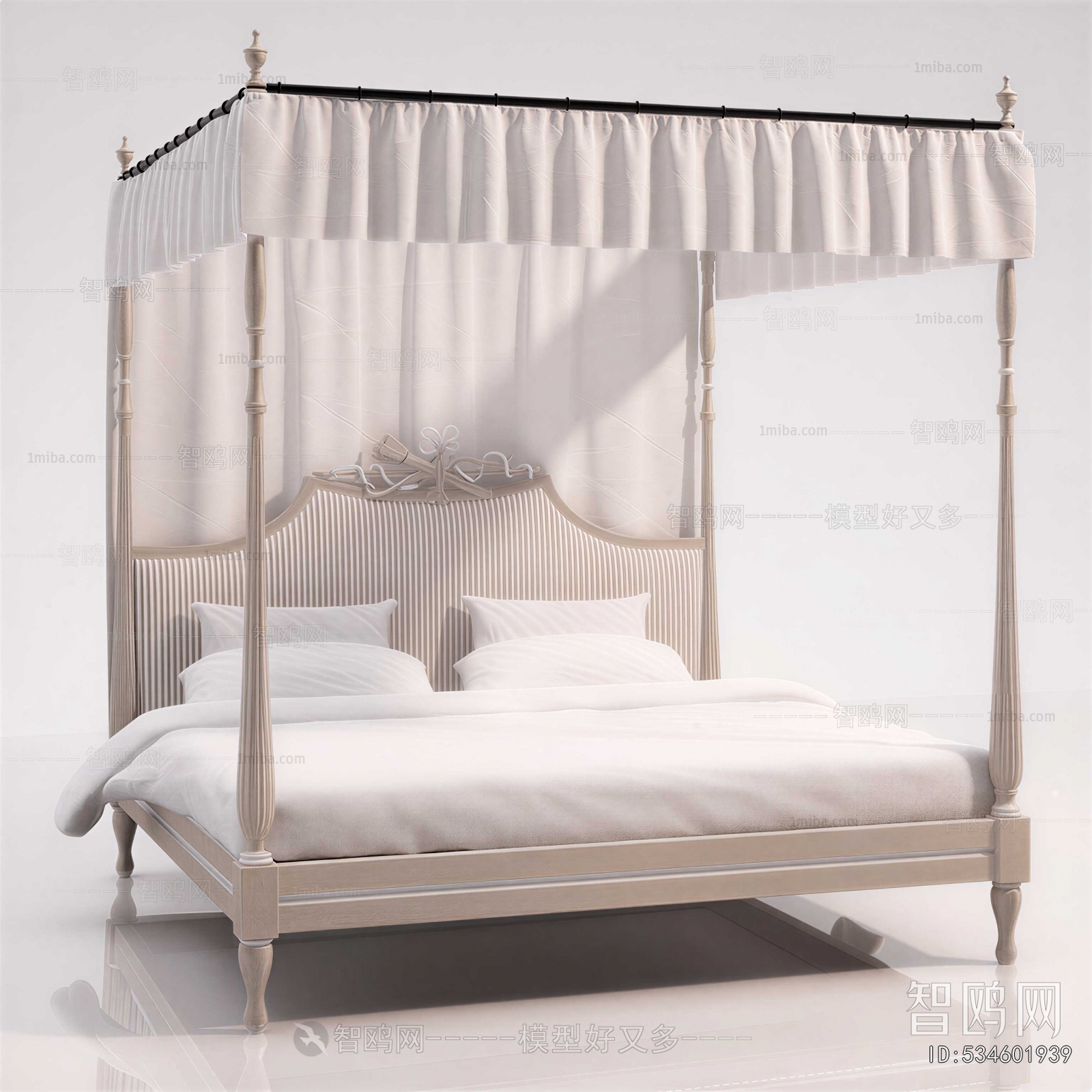 French Style Double Bed