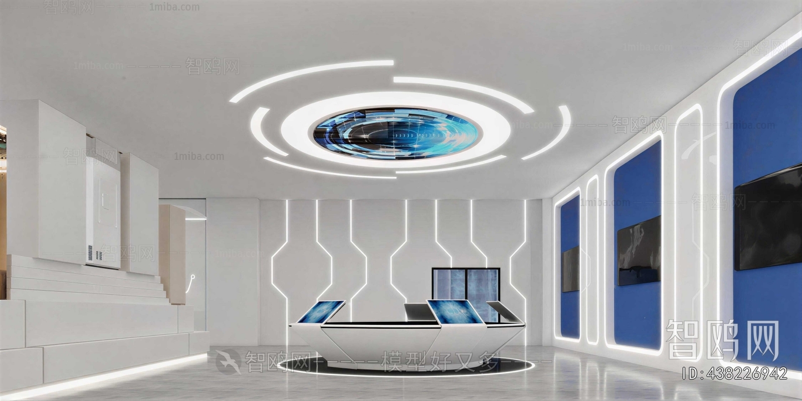 Modern Office Exhibition Hall