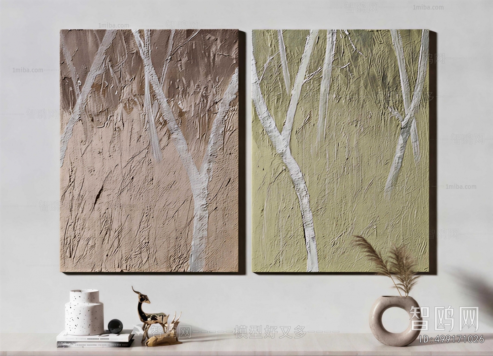 Wabi-sabi Style Painting